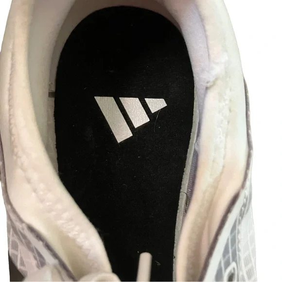 Adidas SprintStar Spikes Unisex White/Black Size 10.5 GX6685 Track & Field Shoes - Picture 7 of 8